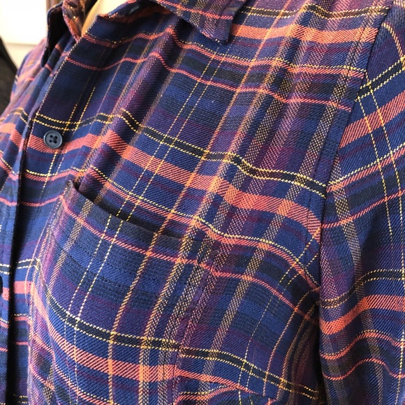Lucky Brand plaid button down - Picture 3 of 4